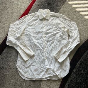 Brioni For Neiman Marcus Tailored White Dress Shirt